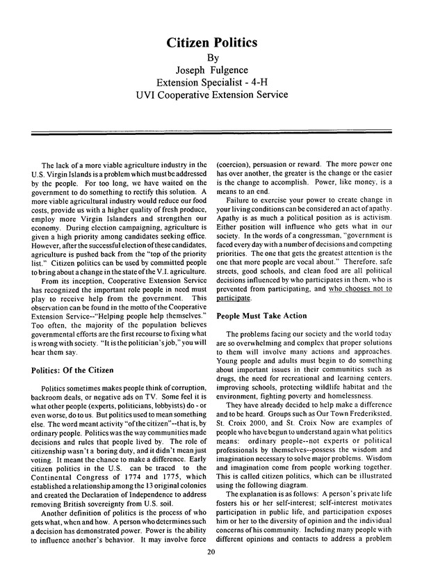 Agrifest : agriculture and food fair of St. Croix, Virgin Islands. 1994. - Page 21