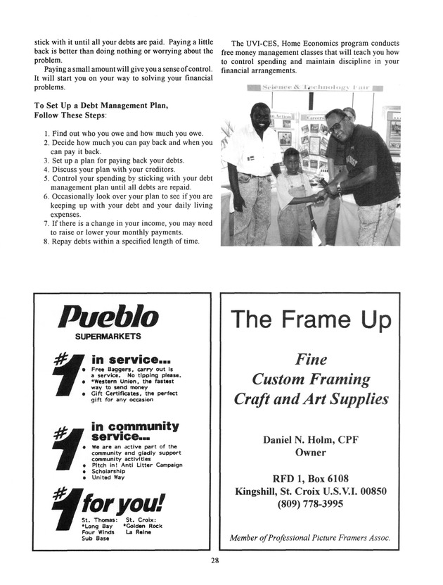 Agrifest : agriculture and food fair of St. Croix, Virgin Islands. 1994. - Page 29