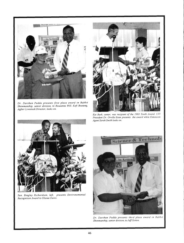 Agrifest : agriculture and food fair of St. Croix, Virgin Islands. 1994. - Page 47