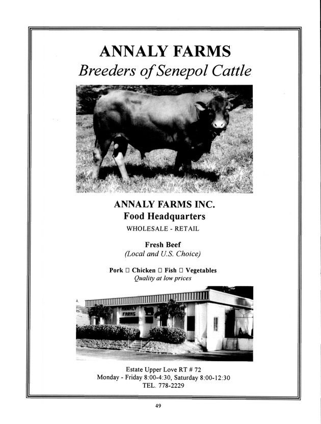 Agrifest : agriculture and food fair of St. Croix, Virgin Islands. 1994. - Page 50