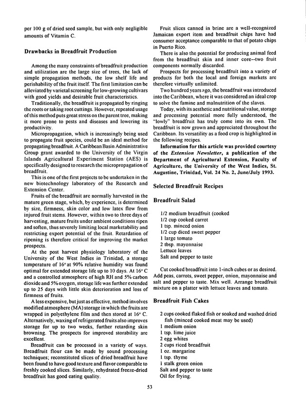 Agrifest : agriculture and food fair of St. Croix, Virgin Islands. 1994. - Page 54