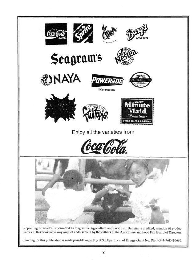 Agrifest : agriculture and food fair of St. Croix, Virgin Islands. 1998. - Page 3