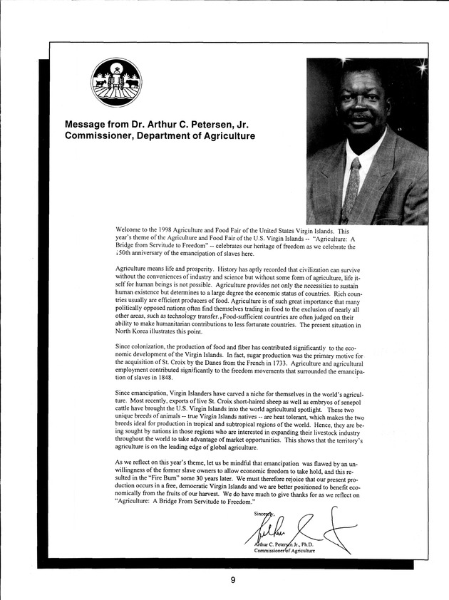 Agrifest : agriculture and food fair of St. Croix, Virgin Islands. 1998. - Page 10