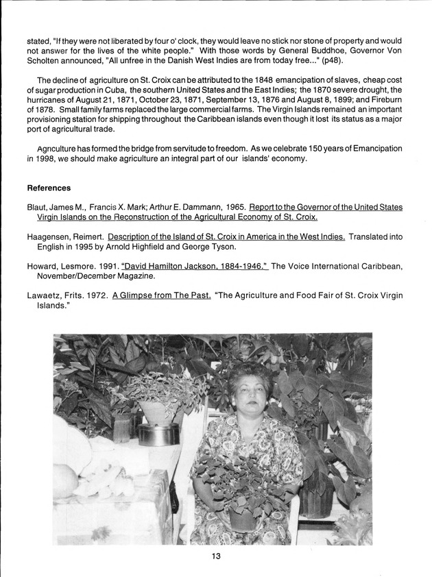 Agrifest : agriculture and food fair of St. Croix, Virgin Islands. 1998. - Page 14