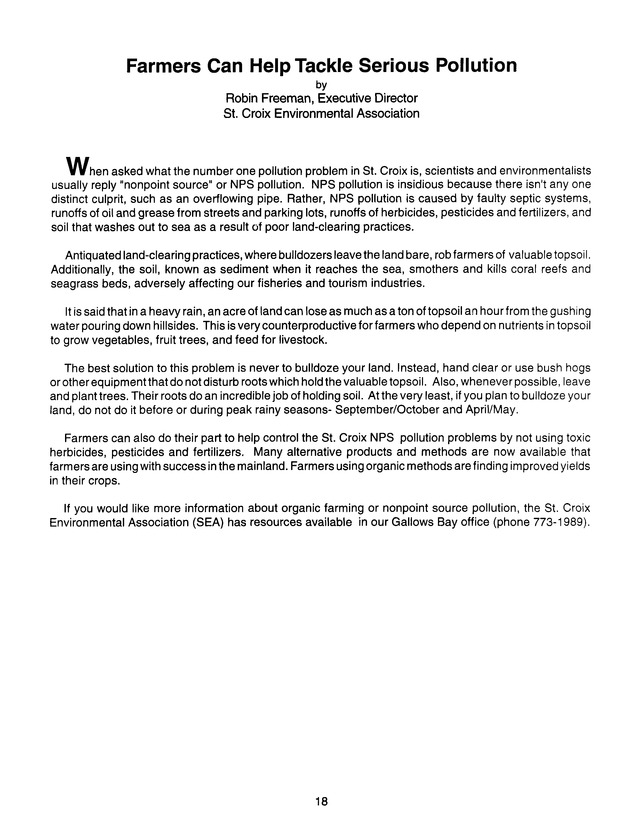 Agrifest : agriculture and food fair of St. Croix, Virgin Islands. 1998. - Page 19