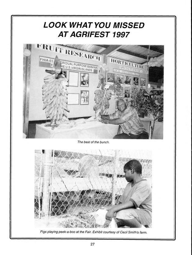 Agrifest : agriculture and food fair of St. Croix, Virgin Islands. 1998. - Page 28