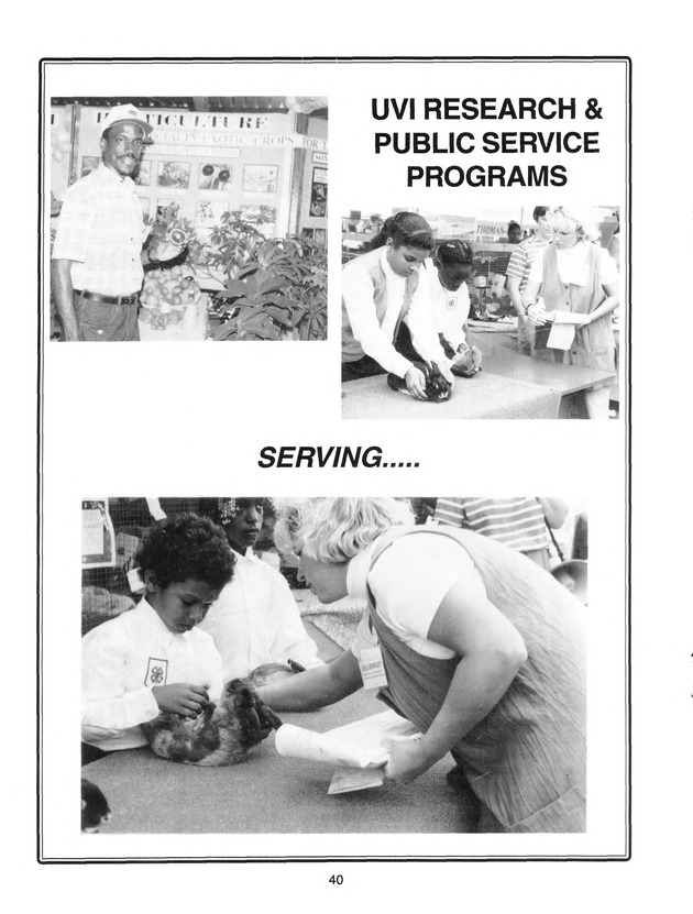 Agrifest : agriculture and food fair of St. Croix, Virgin Islands. 1998. - Page 41