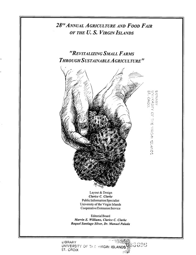 Agrifest : agriculture and food fair of St. Croix, Virgin Islands. 1999. - Page 1