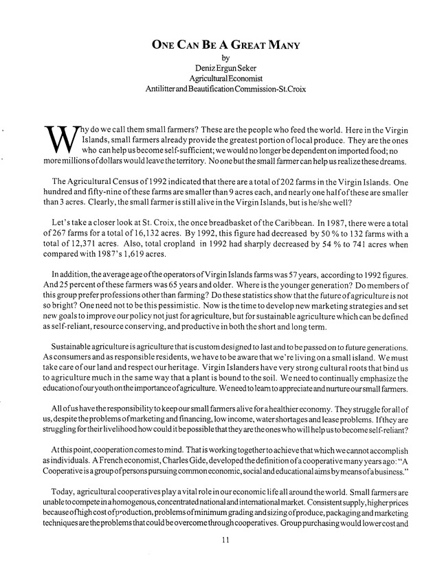 Agrifest : agriculture and food fair of St. Croix, Virgin Islands. 1999. - Page 11