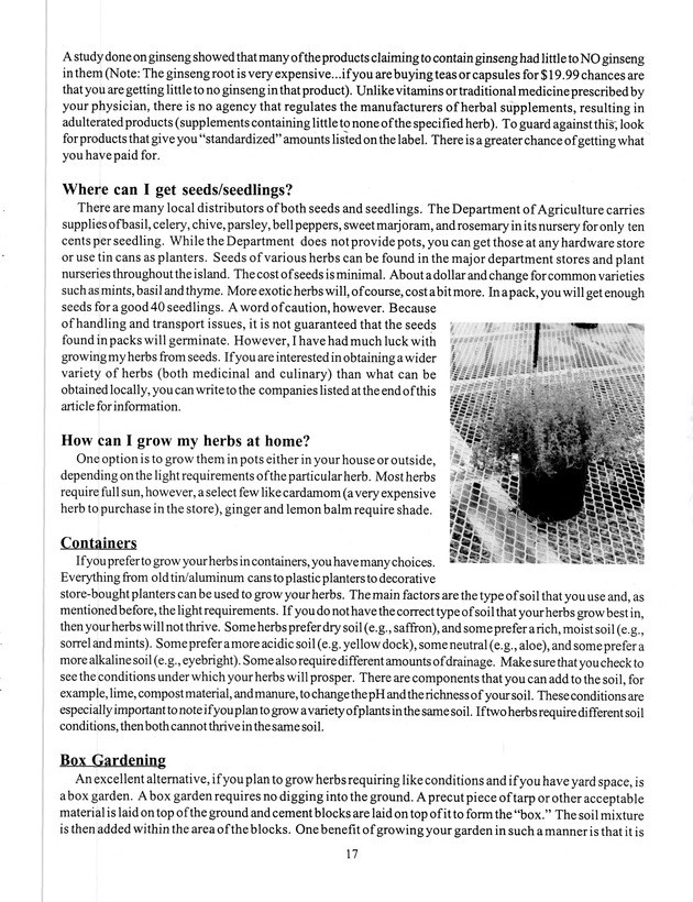 Agrifest : agriculture and food fair of St. Croix, Virgin Islands. 1999. - Page 17