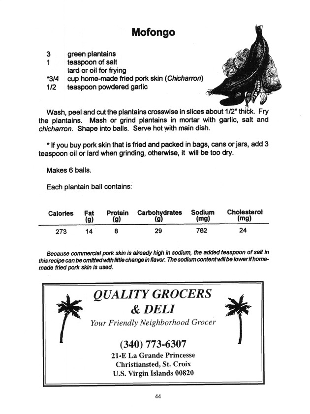 Agrifest : agriculture and food fair of St. Croix, Virgin Islands. 1999. - Page 44