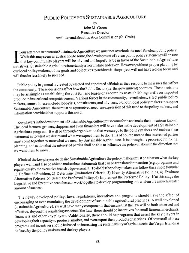 Agrifest : agriculture and food fair of St. Croix, Virgin Islands. 1999. - Page 58