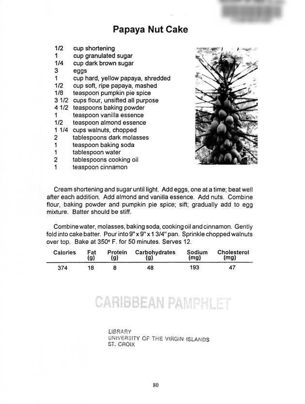 Agrifest : agriculture and food fair of St. Croix, Virgin Islands. 1999. - Page 80