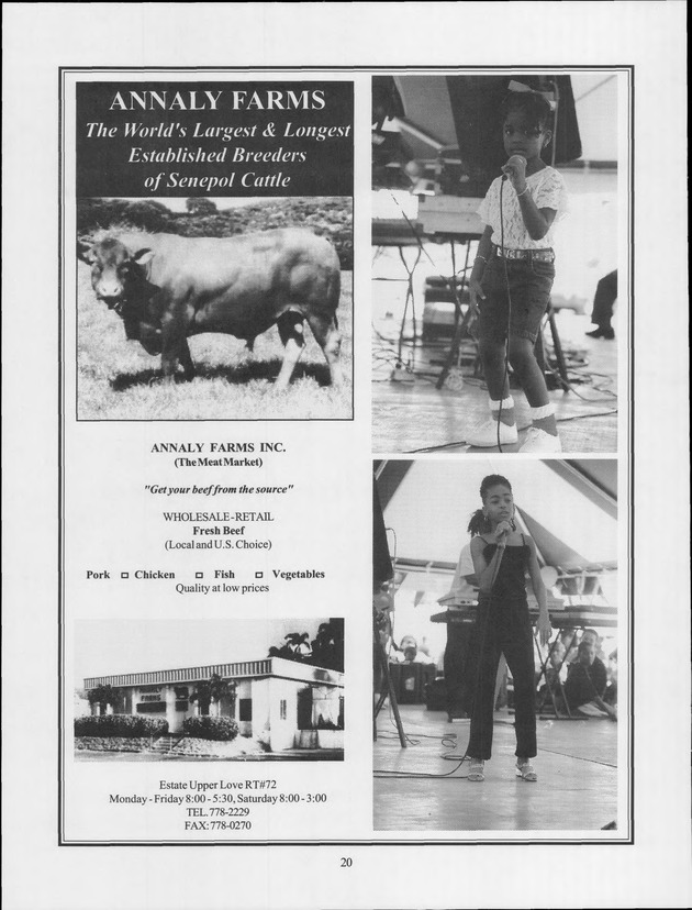 Agrifest : agriculture and food fair of St. Croix, Virgin Islands. 2000. - Page 20