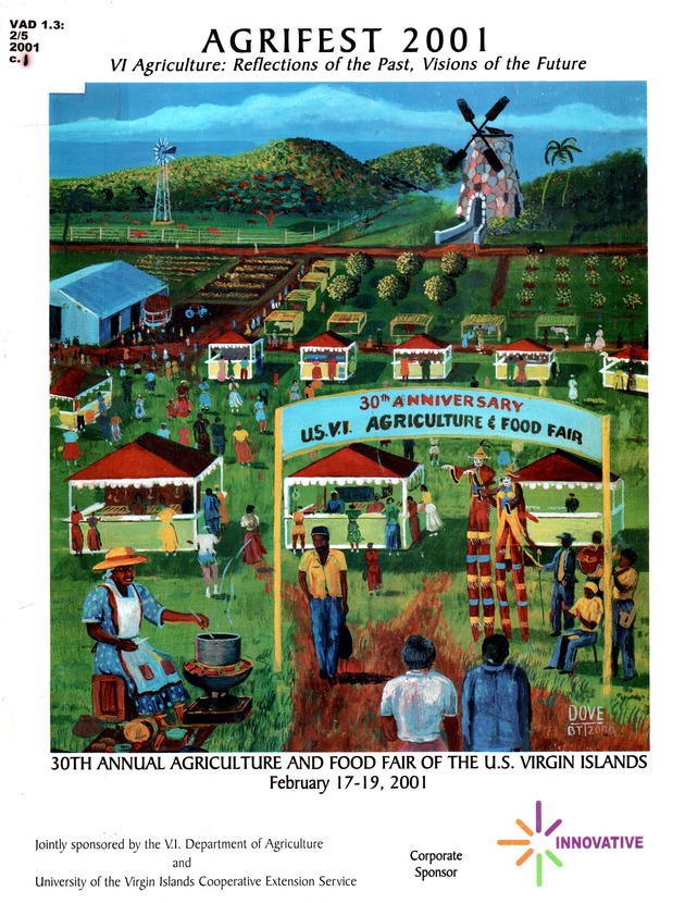 Agrifest : agriculture and food fair of St. Croix, Virgin Islands. 2001. - Front page 1