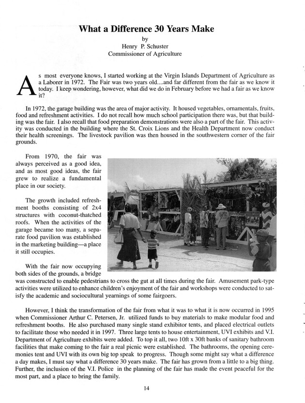 Agrifest : agriculture and food fair of St. Croix, Virgin Islands. 2001. - Page 14