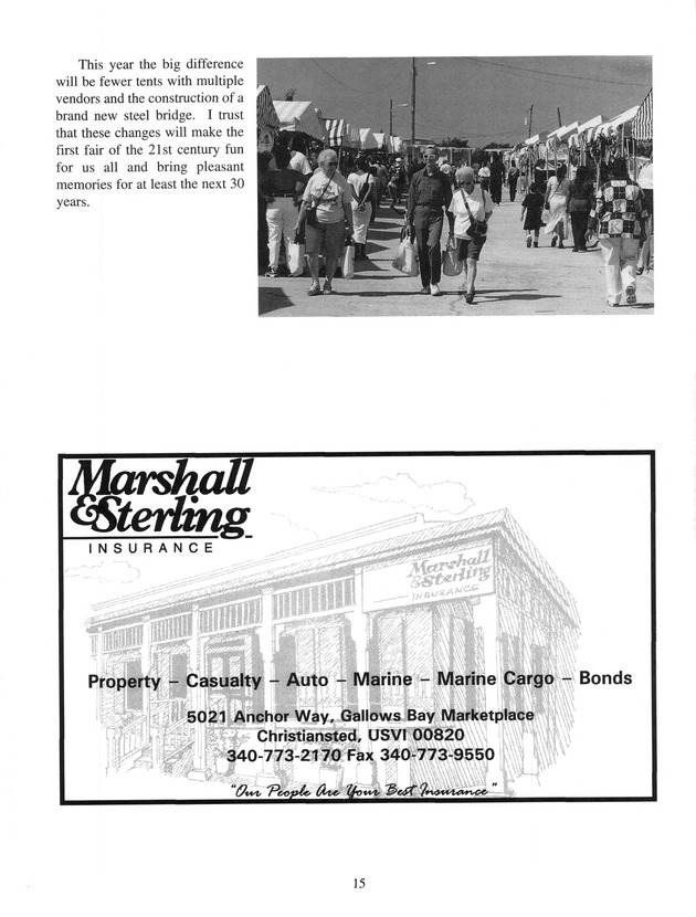 Agrifest : agriculture and food fair of St. Croix, Virgin Islands. 2001. - Page 15