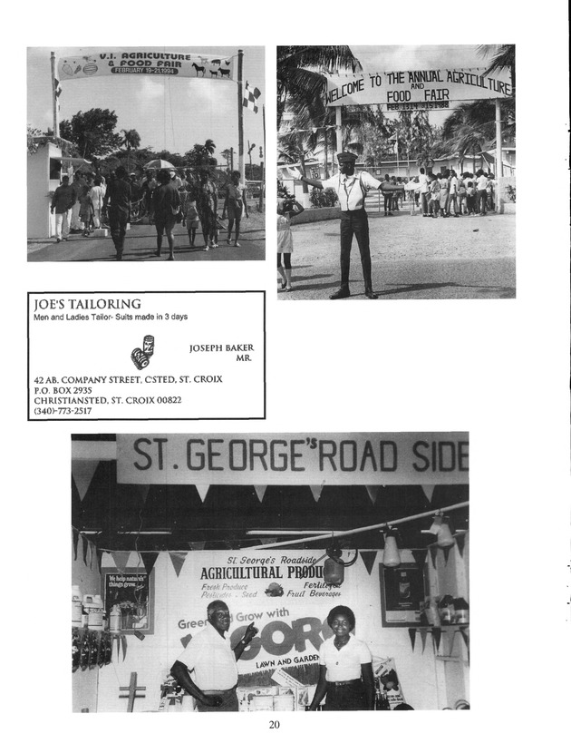 Agrifest : agriculture and food fair of St. Croix, Virgin Islands. 2001. - Page 20