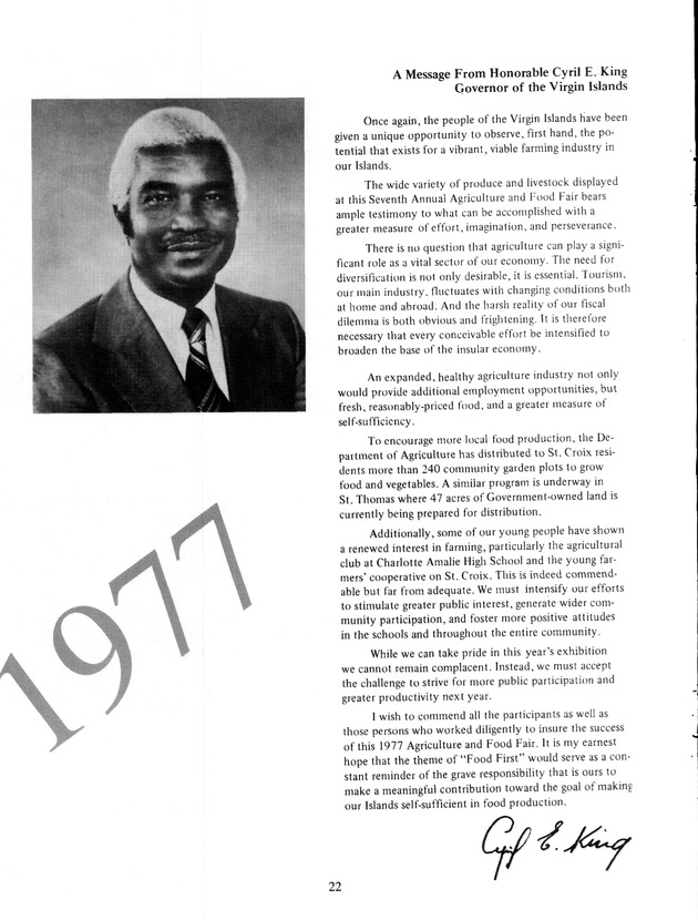 Agrifest : agriculture and food fair of St. Croix, Virgin Islands. 2001. - Page 22