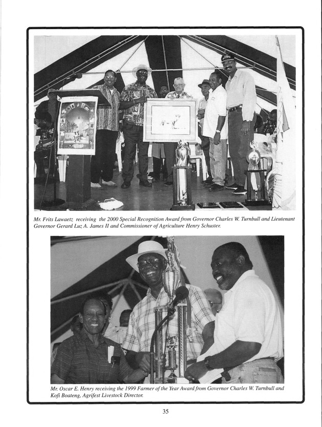 Agrifest : agriculture and food fair of St. Croix, Virgin Islands. 2001. - Page 35