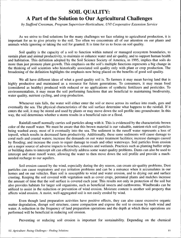 Agrifest : agriculture and food fair of St. Croix, Virgin Islands. 2002. - Page 11