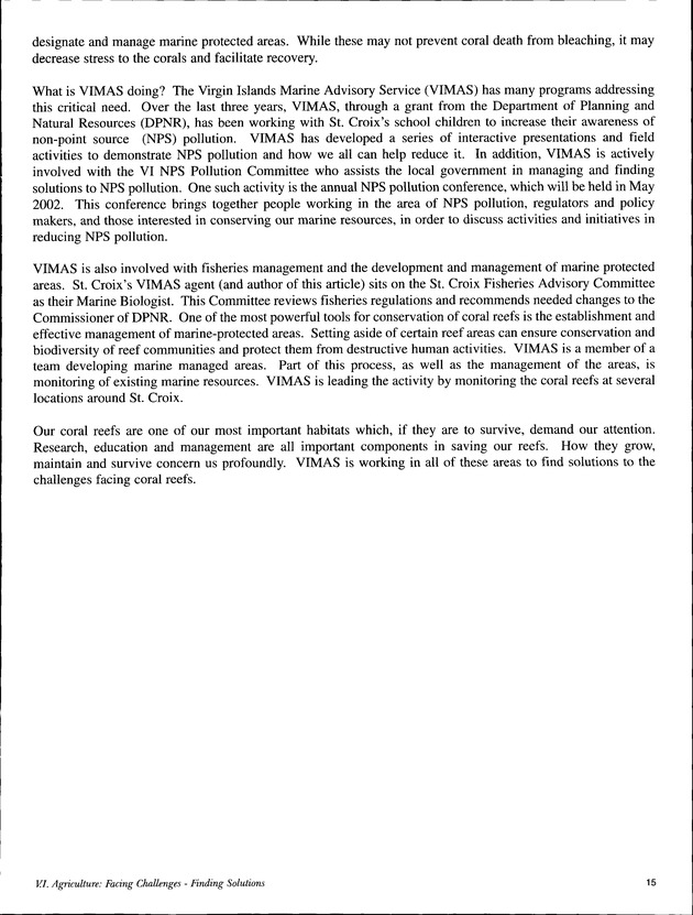 Agrifest : agriculture and food fair of St. Croix, Virgin Islands. 2002. - Page 15