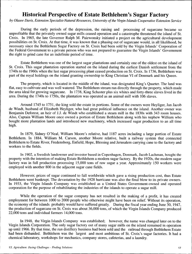 Agrifest : agriculture and food fair of St. Croix, Virgin Islands. 2002. - Page 17