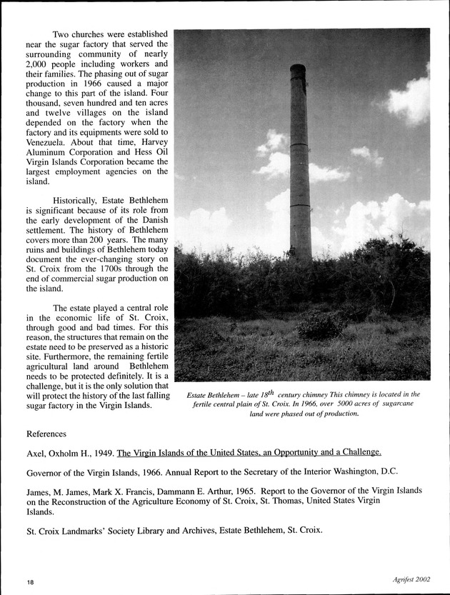 Agrifest : agriculture and food fair of St. Croix, Virgin Islands. 2002. - Page 18