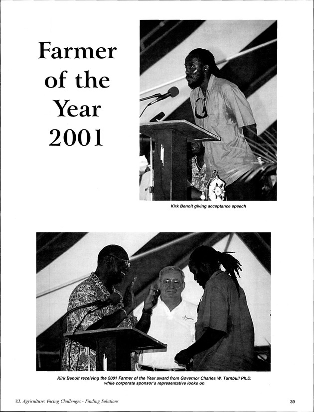 Agrifest : agriculture and food fair of St. Croix, Virgin Islands. 2002. - Page 39