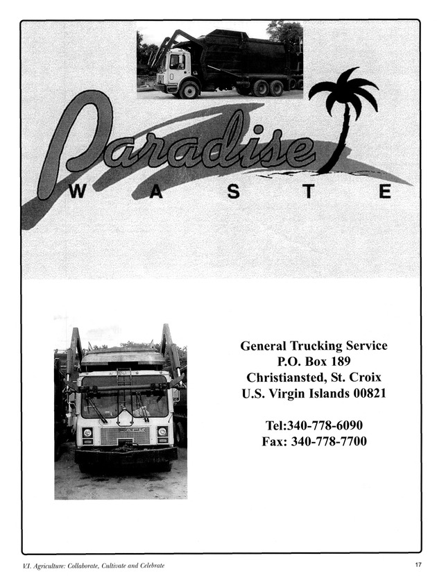 Agrifest : agriculture and food fair of St. Croix, Virgin Islands. 2003. - Page 17