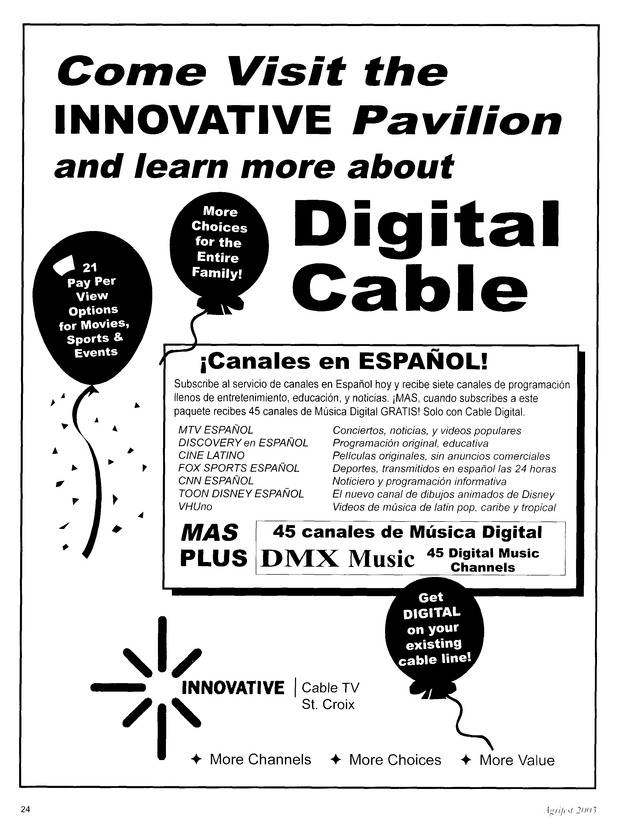 Agrifest : agriculture and food fair of St. Croix, Virgin Islands. 2003. - Page 24