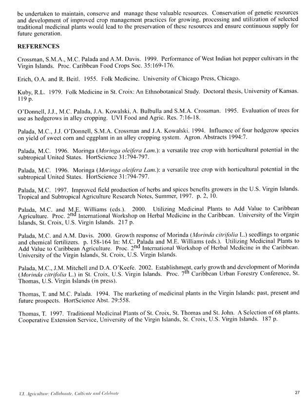 Agrifest : agriculture and food fair of St. Croix, Virgin Islands. 2003. - Page 27