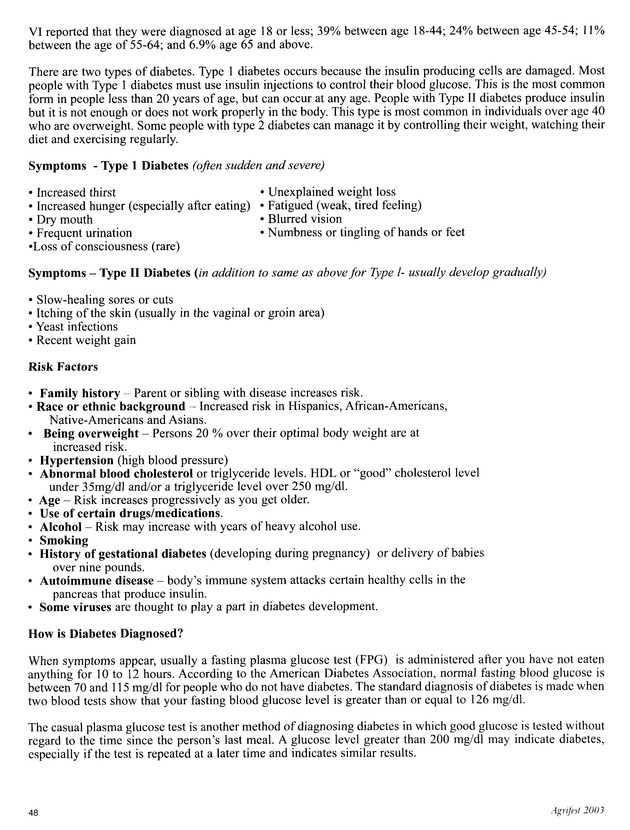 Agrifest : agriculture and food fair of St. Croix, Virgin Islands. 2003. - Page 48