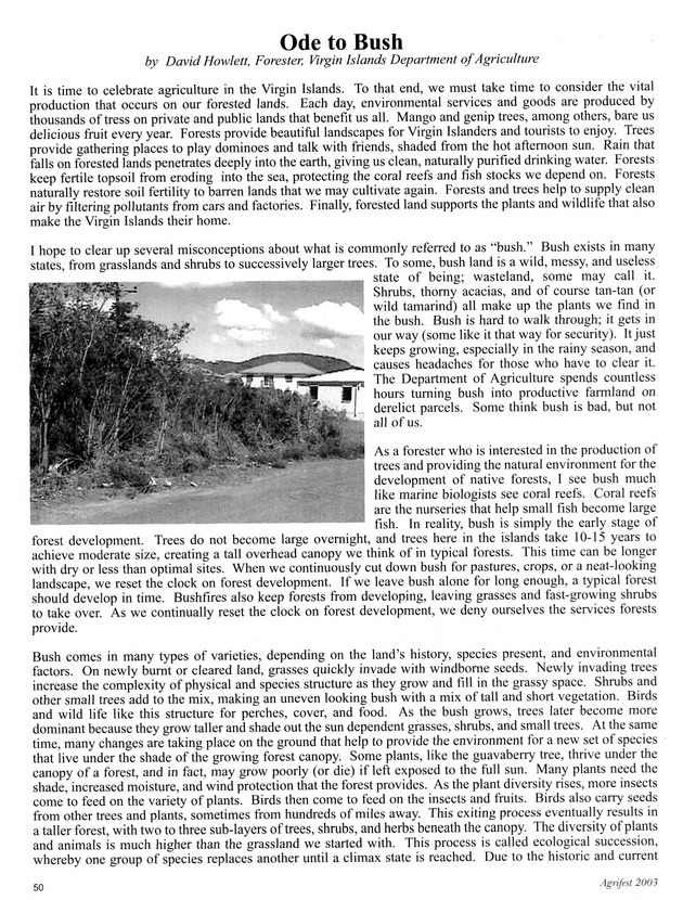 Agrifest : agriculture and food fair of St. Croix, Virgin Islands. 2003. - Page 50