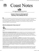 Coast Notes