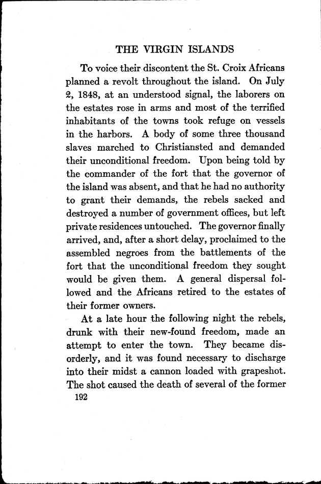 Virgin Islands, our new possessions, and the British islands - Page 192