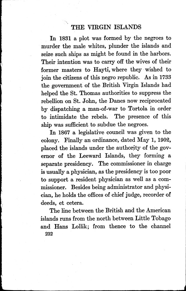 Virgin Islands, our new possessions, and the British islands - Page 232