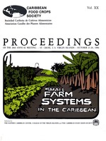 Proceedings of the 20th Annual meeting of the Caribbean Food Crops Society. St. Croix, U.S. Virgin Islands : October 21-26, 1984