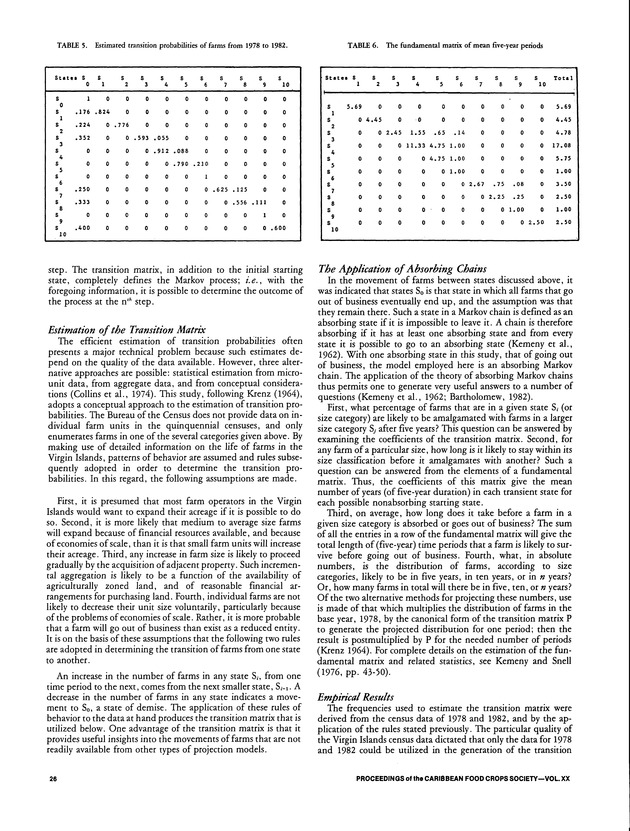 Proceedings of the 20th Annual meeting of the Caribbean Food Crops Society. St. Croix, U.S. Virgin Islands : October 21-26, 1984 - Page 26