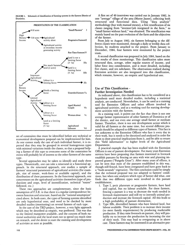 Proceedings of the 20th Annual meeting of the Caribbean Food Crops Society. St. Croix, U.S. Virgin Islands : October 21-26, 1984 - Page 112