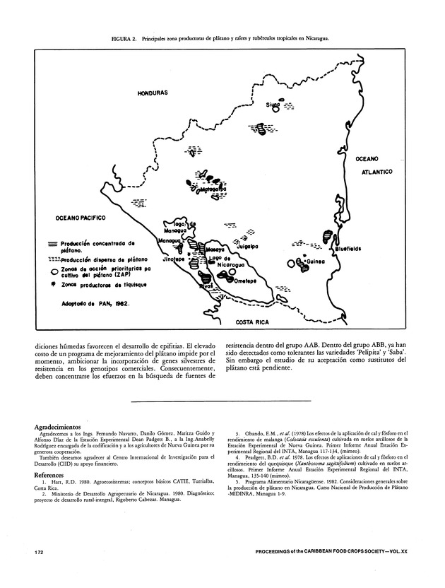 Proceedings of the 20th Annual meeting of the Caribbean Food Crops Society. St. Croix, U.S. Virgin Islands : October 21-26, 1984 - Page 172