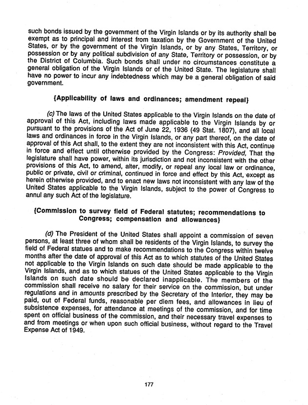 Major political & constitutional documents of the United States Virgin Islands - Page 177