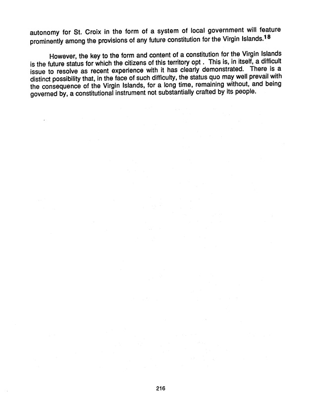 Major political & constitutional documents of the United States Virgin Islands - Page 216