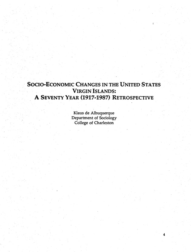 Taking Bearings: The United States Virgin Islands 1917-1987 - Page 4