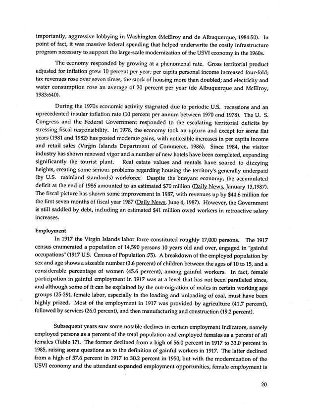 Taking Bearings: The United States Virgin Islands 1917-1987 - Page 20