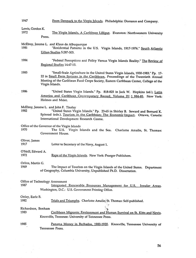 Taking Bearings: The United States Virgin Islands 1917-1987 - Page 56