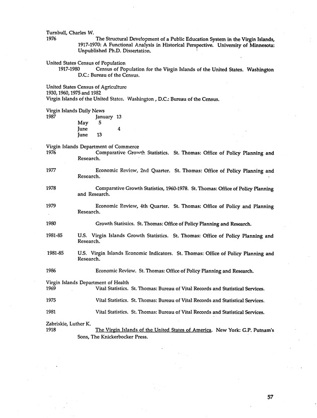 Taking Bearings: The United States Virgin Islands 1917-1987 - Page 57