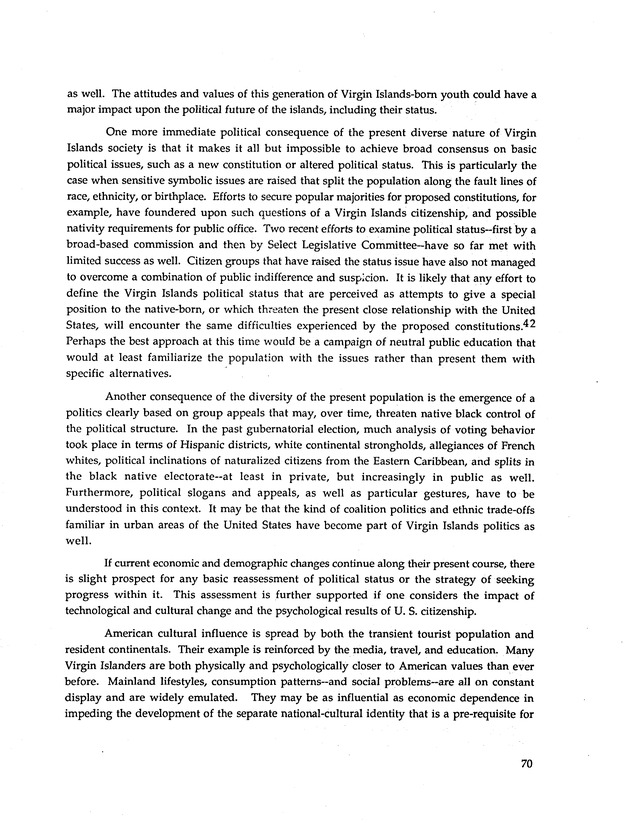 Taking Bearings: The United States Virgin Islands 1917-1987 - Page 70