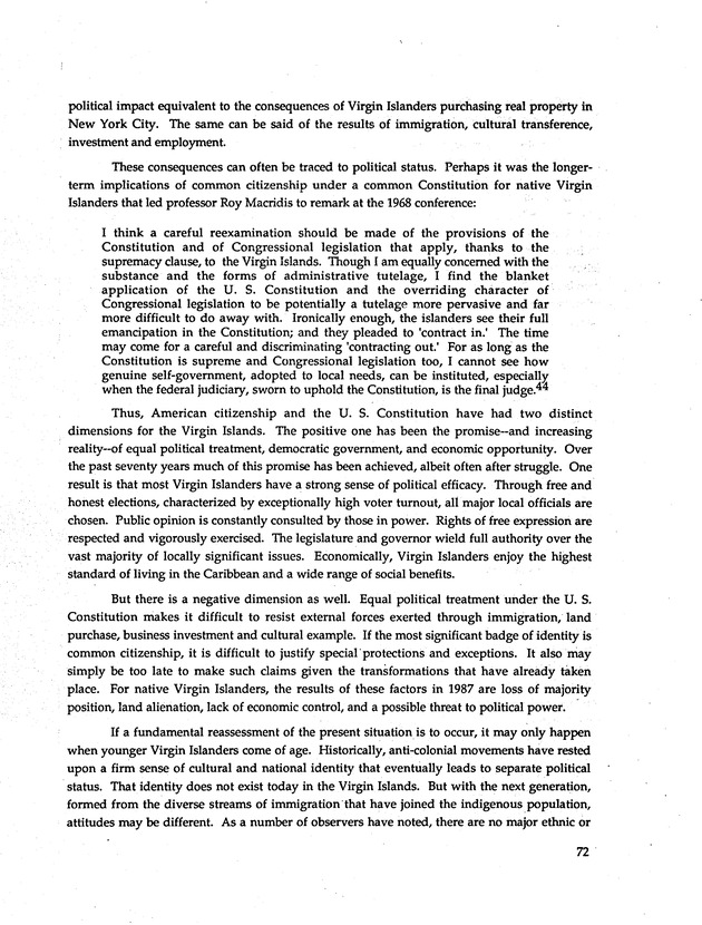 Taking Bearings: The United States Virgin Islands 1917-1987 - Page 72