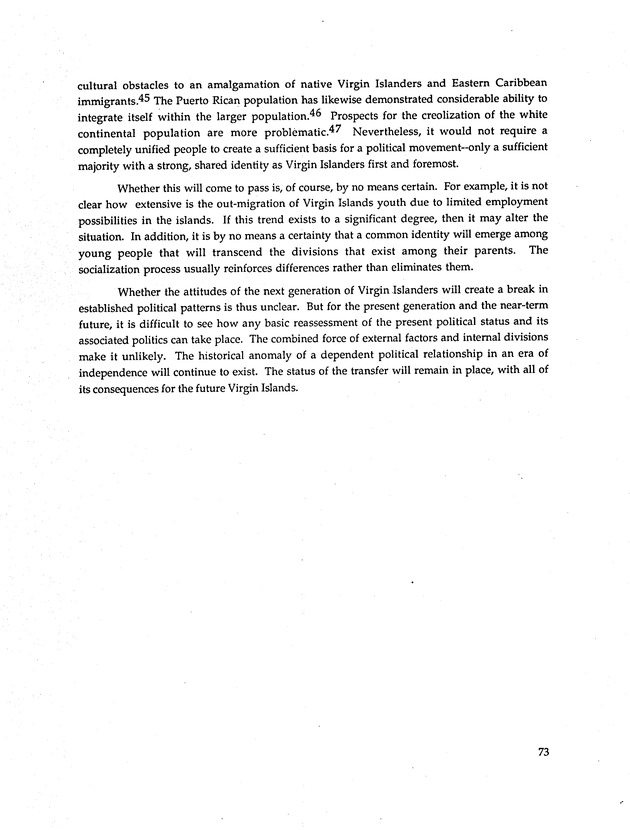 Taking Bearings: The United States Virgin Islands 1917-1987 - Page 73